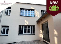 Kernsaniertes Stadthaus im Zentrum von Fürth mit moderner Ausstattung und blickgeschützter Süd-West-Terrasse.